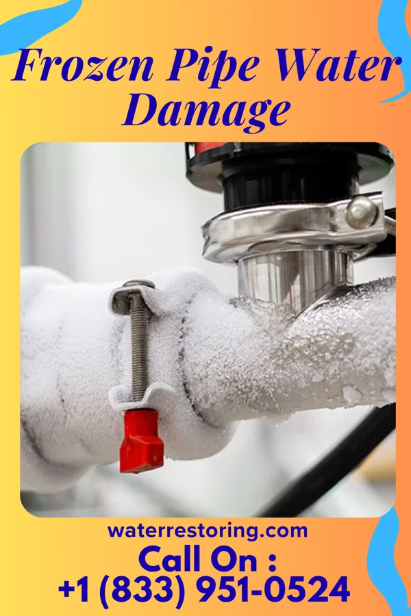 Frozen Pipe Water Damage in Snyder, NE